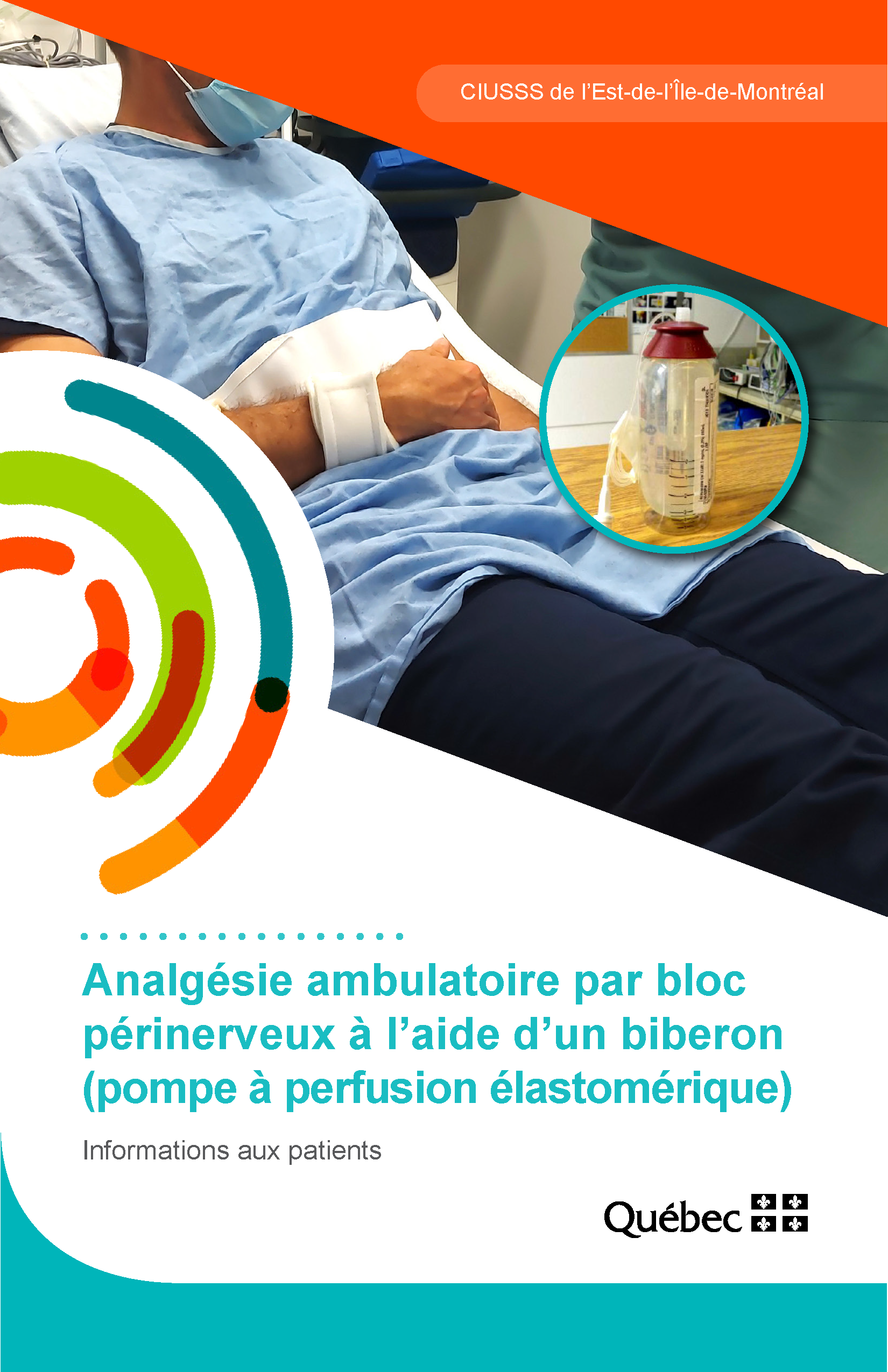 Biberon pour analgésie ambulatoire